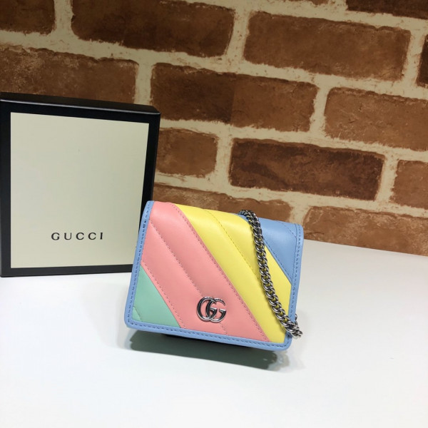 G*u*i gg marmont chain wallet