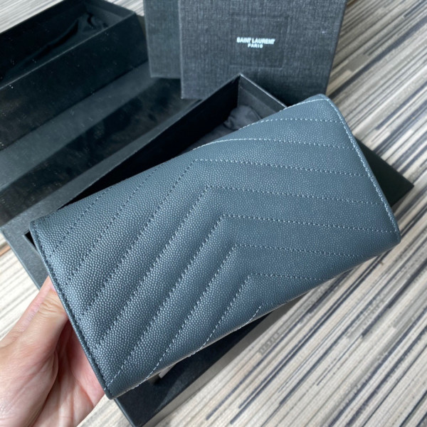 Y*L monogram large flap wallet