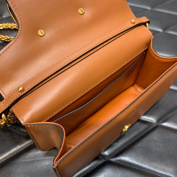 VALENTINO LOCÒ SMALL SHOULDER BAG IN CALFSKIN