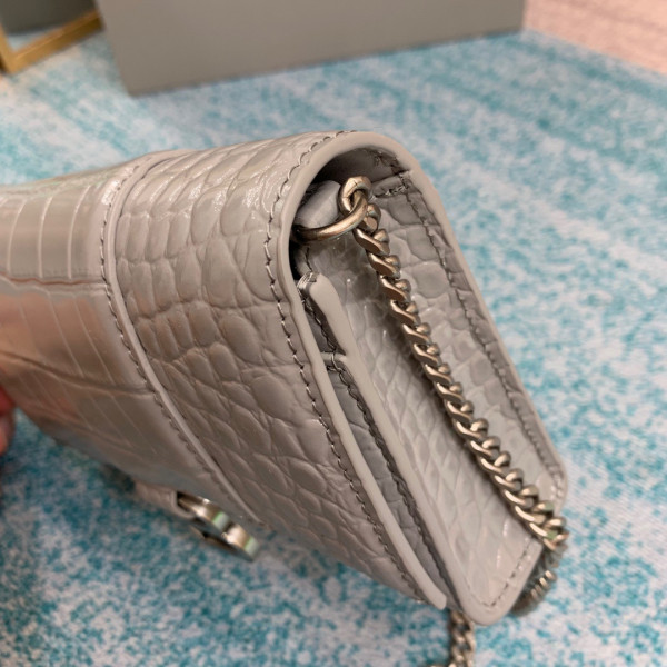 Ba*len*cia*ga  hourglass chain bag