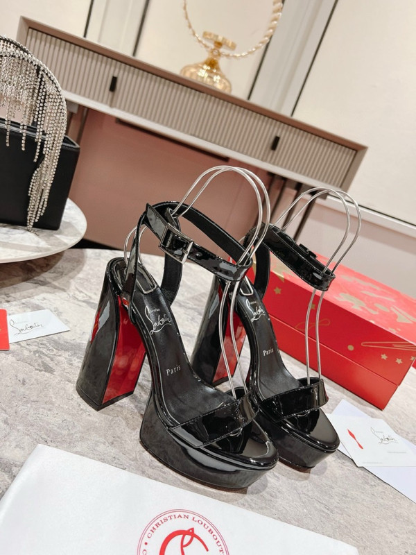 Ch**an louboutin heels sandal-13cm