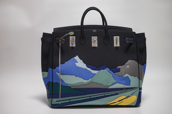 HERMÈS ENDLESS ROAD HAC BIRKIN 50 MULTICOLOR TOGO