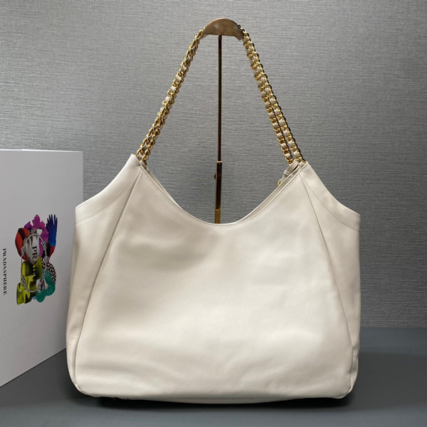 Pra*a vintage tote-39*29*19cm