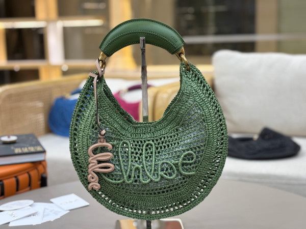 Chloe 25S summer banana hobo bag - 36*21.5*2cm