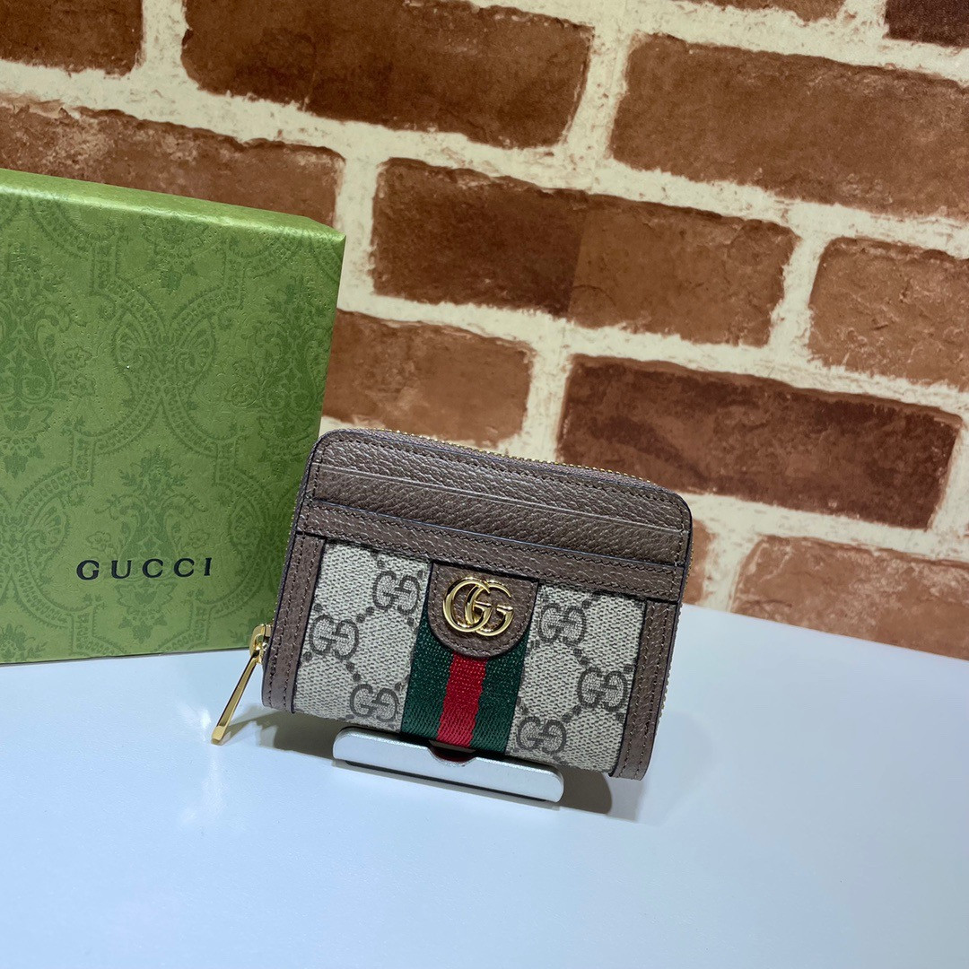 G*u*i ophidia gg card case wallet
