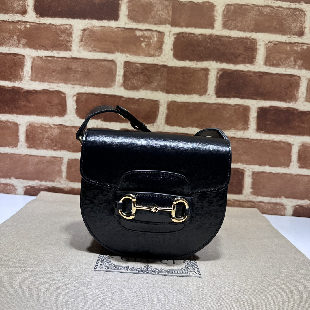 G*u*i horsebit 1955 mini rounded bag