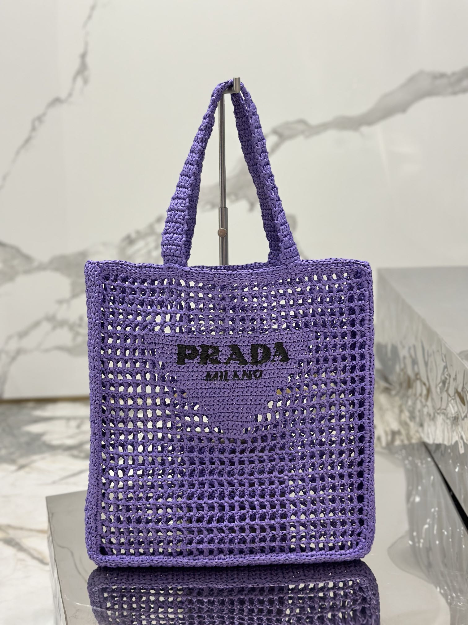 Pra*a crochet tote bag